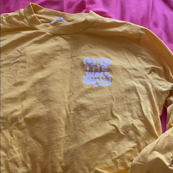 Yellow vans crop top - Picture 3 of 3